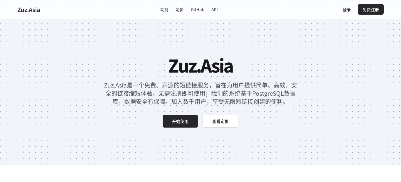 ZuzShortURL ui-View Screenshots